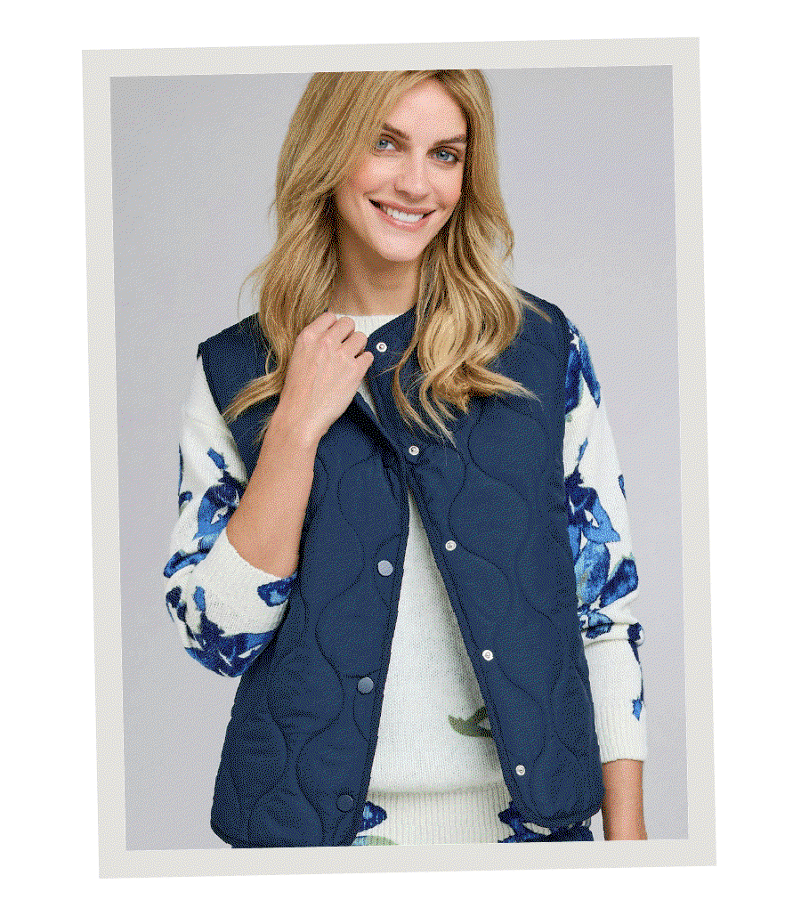 Smooth Touch Quilted Gilet