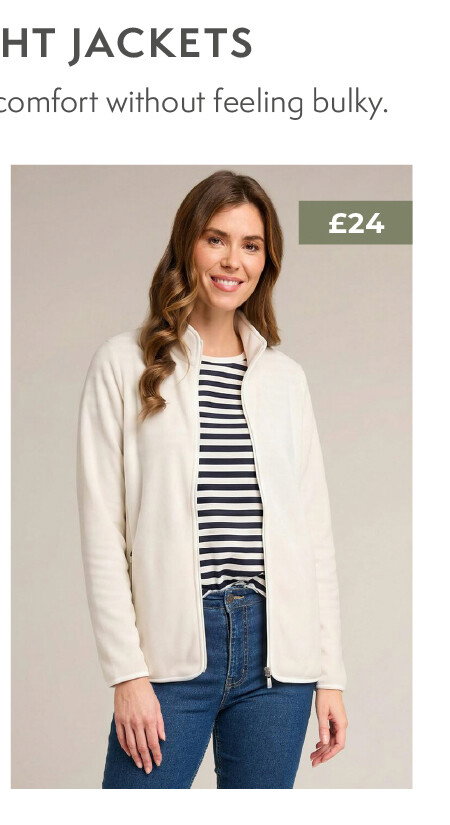 Fleece Funnel Neck Jacket