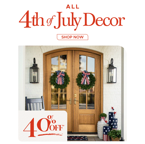 4th of July Decor 40% Off