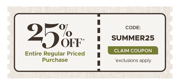 25% Coupon