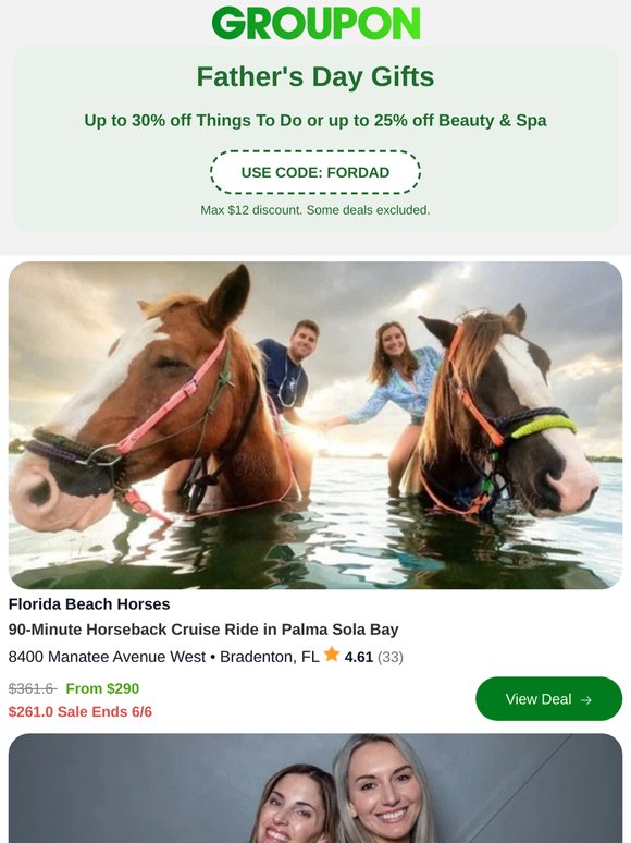 Father's Day Gifts up to 30% Off!