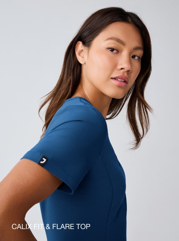 CALIX FIT & FLARE TOP