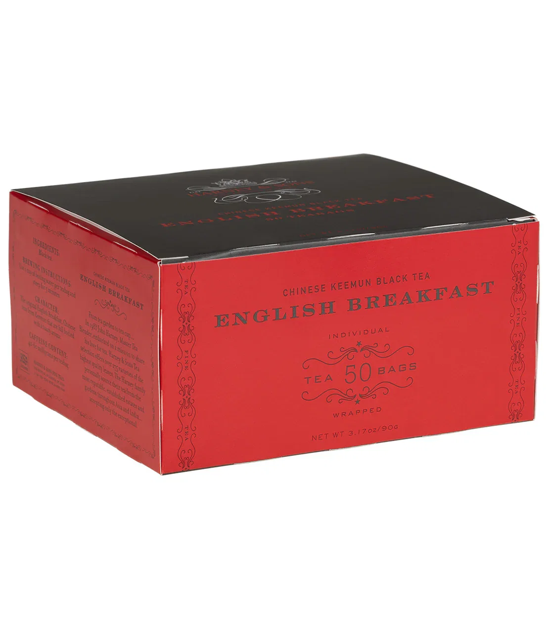 Image of English Breakfast, Box of 50 Wrapped Teabags