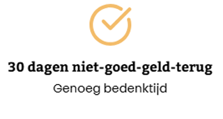 30 dagen niet-goed-geld-terug