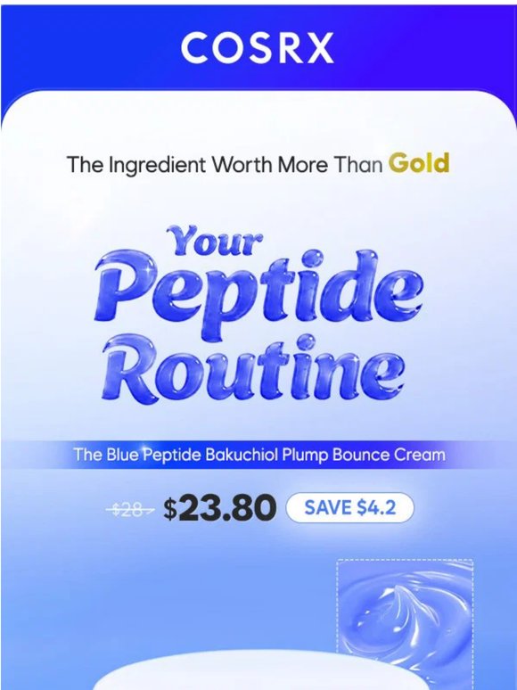 LAST 3-DAY🏆Gold-Worthy #CopperPeptide(GHK-Cu) Cream?!
