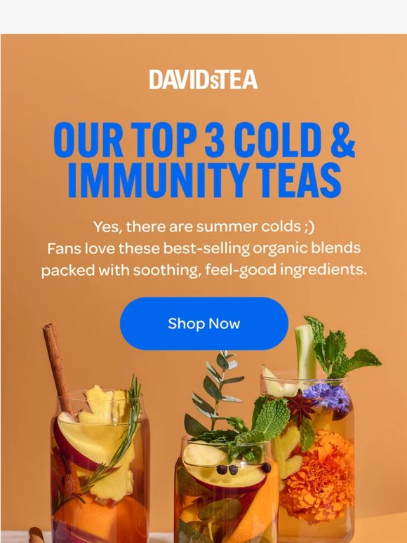 Trending (summer) cold care teas to get you through 🤧
