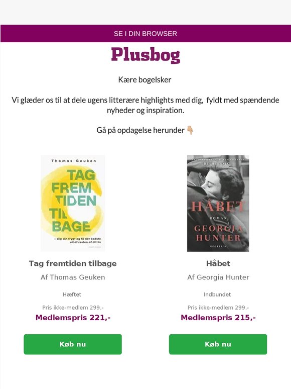 Ugens litterære highlights 📚