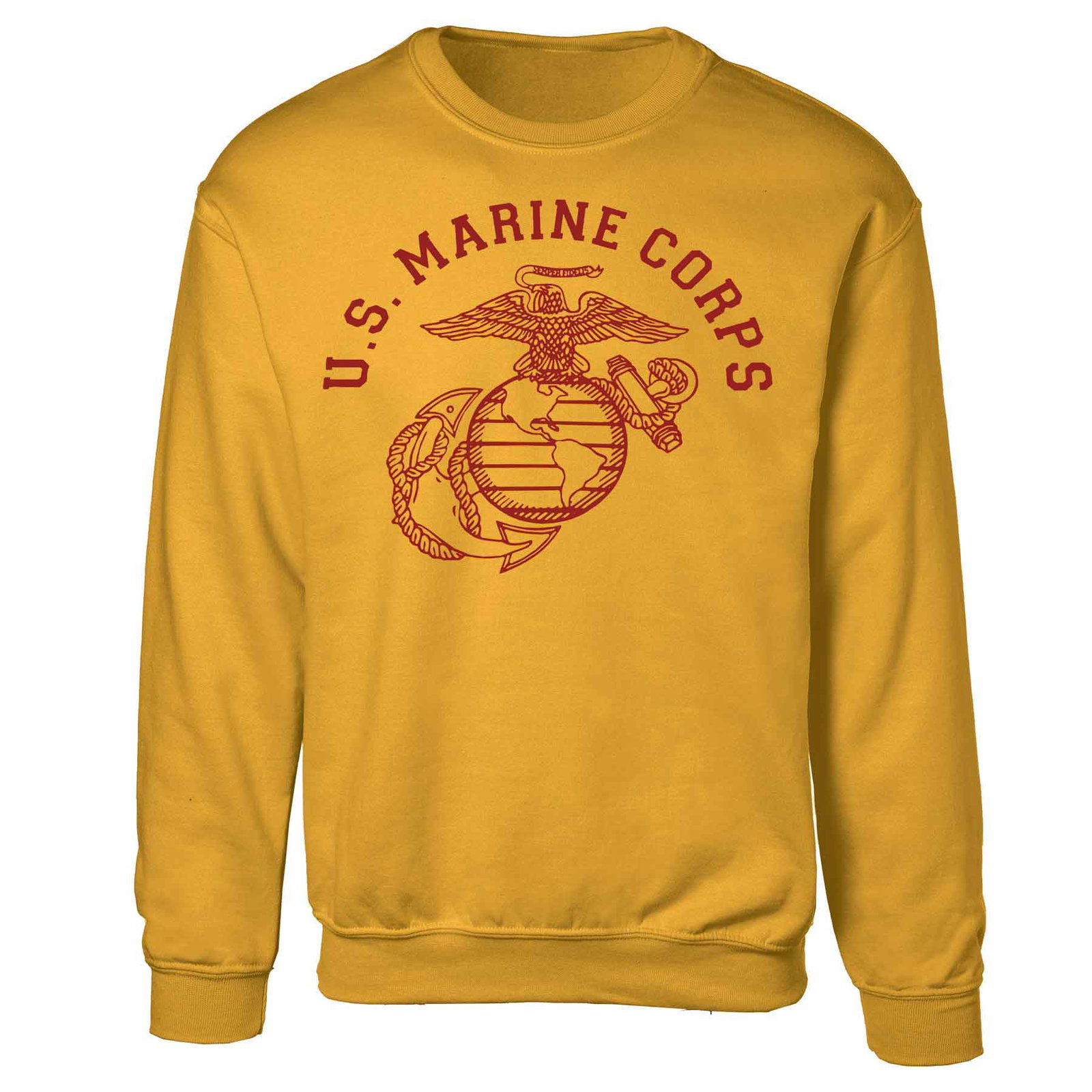 Image of U.S. Marine Boot Camp Comfort Fleece Crewneck Sweatshirt
