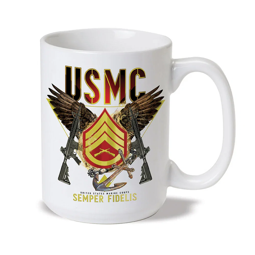 Image of Semper Fidelis Choose  your Rank Mug
