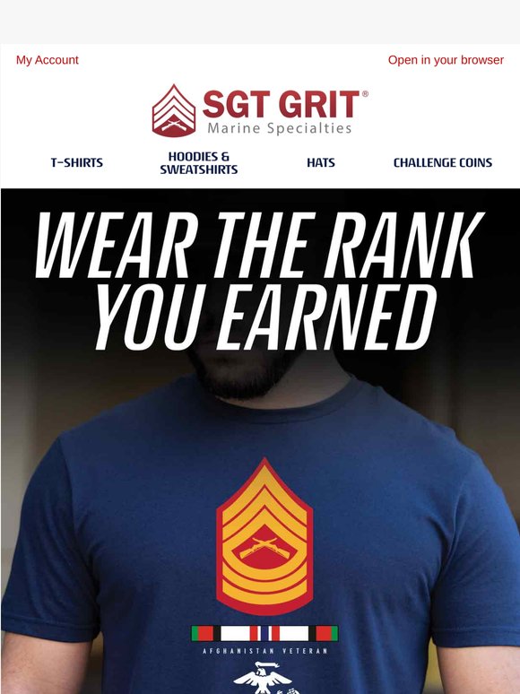 Wear the Rank You Earned 🦅