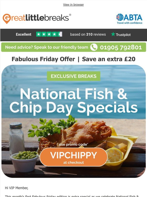 Oh My Cod! A Taste of the Great British Summer Starts Here