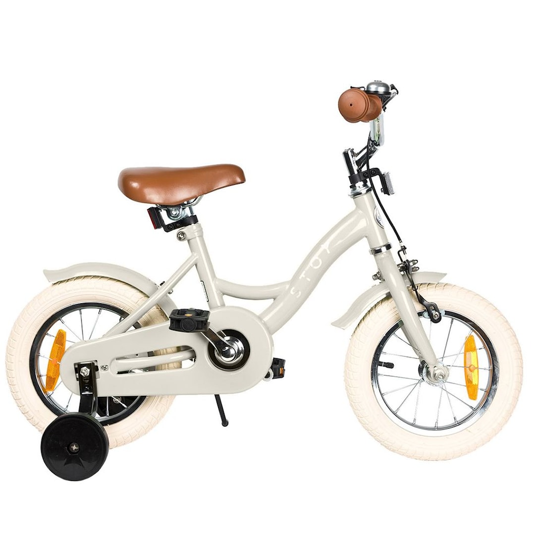12" Vintage Cykel Beige 2-4 Y