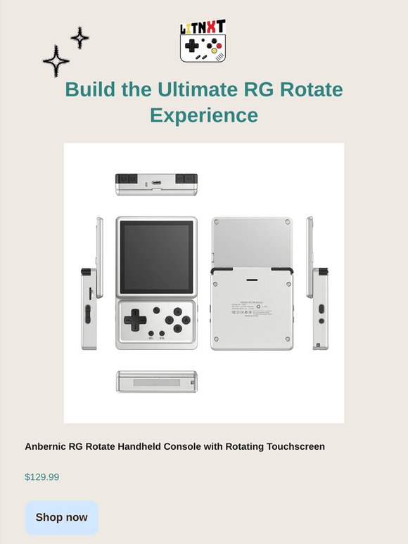 💥New Accessories for Your RG Rotate!