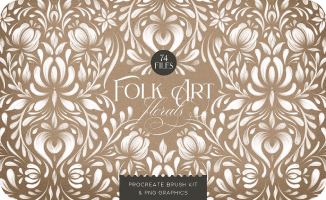 Folk Art Florals 
