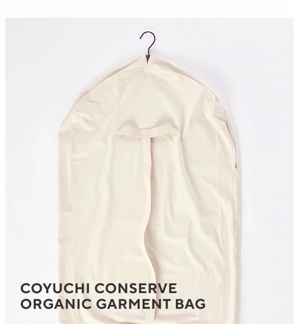 Coyuchi Conserve Organic Garment Bag