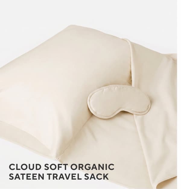 Cloud Soft Organic Sateen Travel Sack