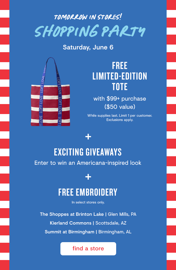 Shopping Party In Store 