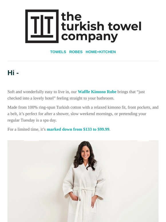 The Waffle Robe Just Got Cozier at $99.99