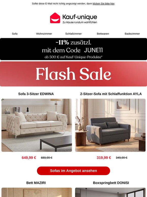 Flash Sale für  — jetzt günstiger⏳