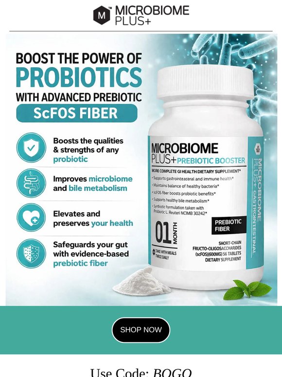 Why you need a prebiotic in your routine 👀