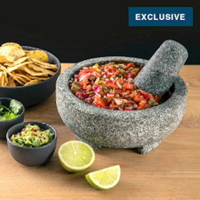 Humble & Mash Granite Mexican Pestle & Mortar