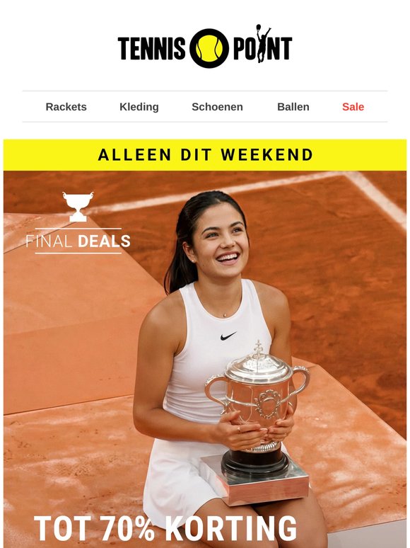 🔥Schiet op! Tot -70% op onze Final Deals