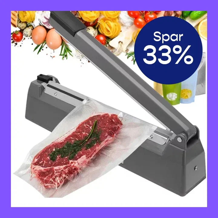 Varmeforsegler for plastposer og emballasje