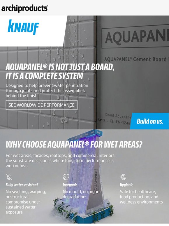 Aquapanel Boards: performance you can trust in wet areas