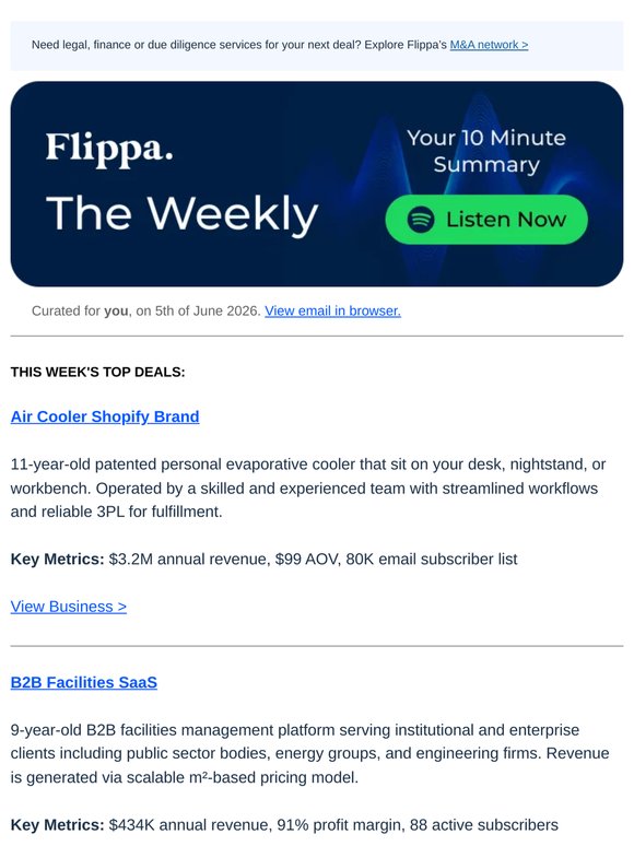 91% Margin Facilities SaaS + $3.2M Air Cooler Brand + 79M Views Gaming Channel