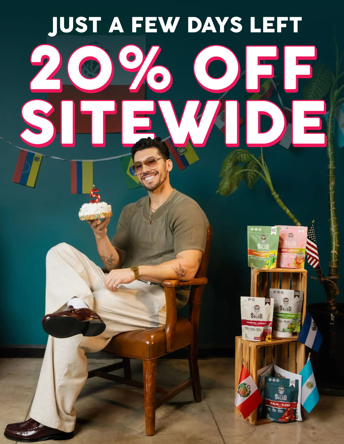 Just a Few Days Left 20% Off Sitewide