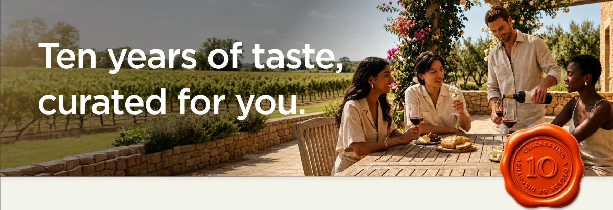 Ten years of taste, curated for you. 