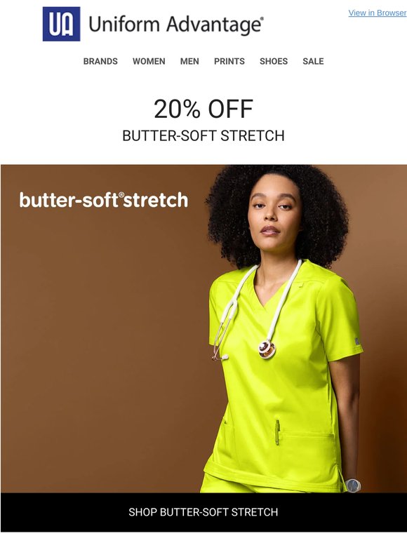 20% Off Butter-Soft Stretch in 20+ Colors 🎨