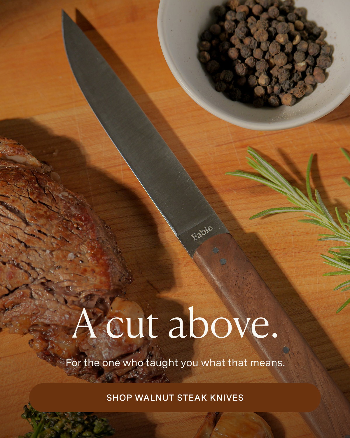 A cut above.