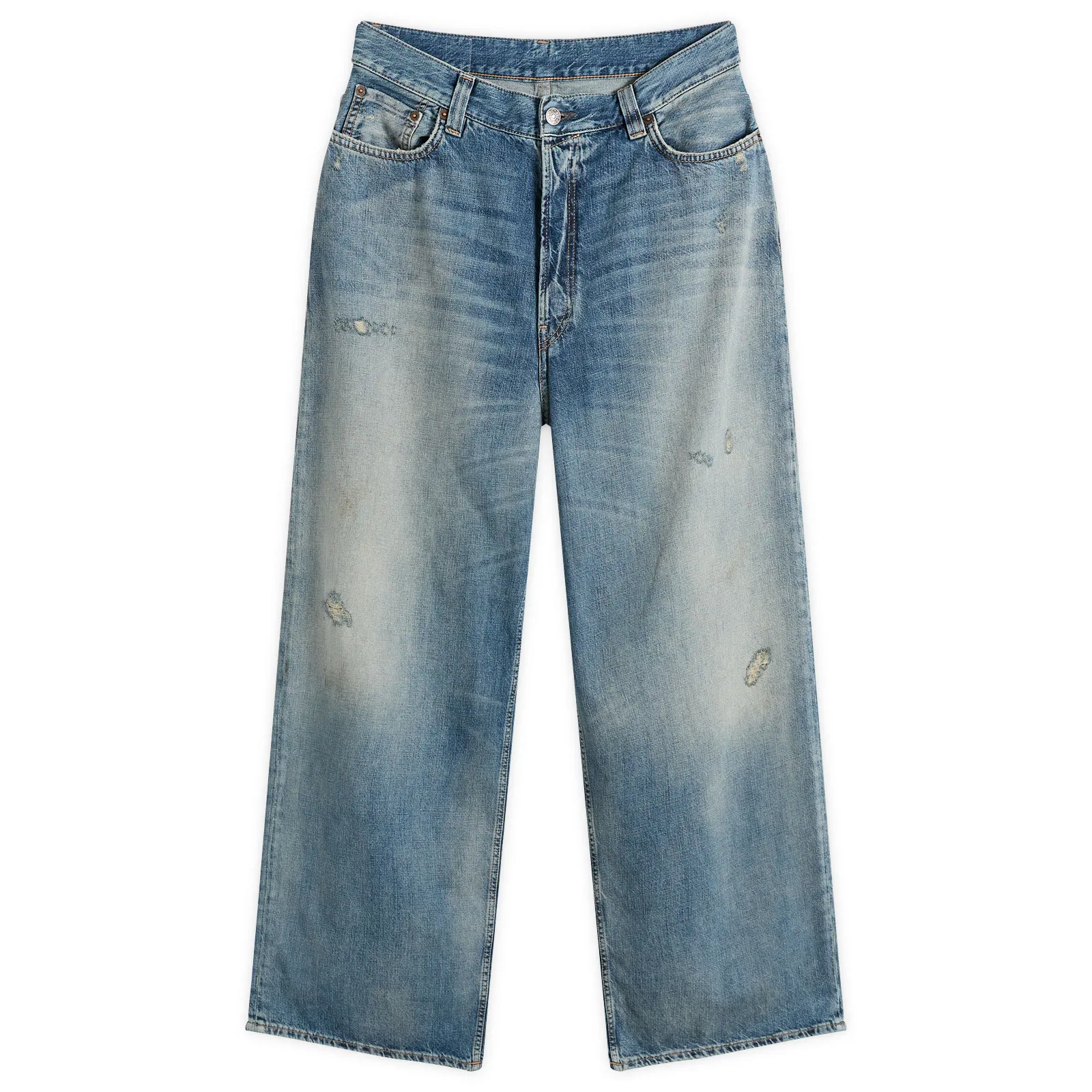 Acne Studios 2023 Daybreak Wash Wide Leg Jeans