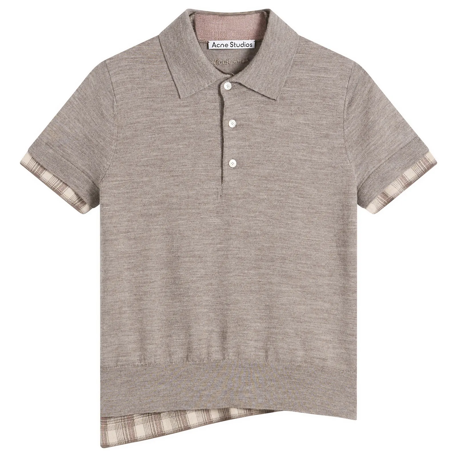 Acne Studios Kalissa Double Archetypes Polo