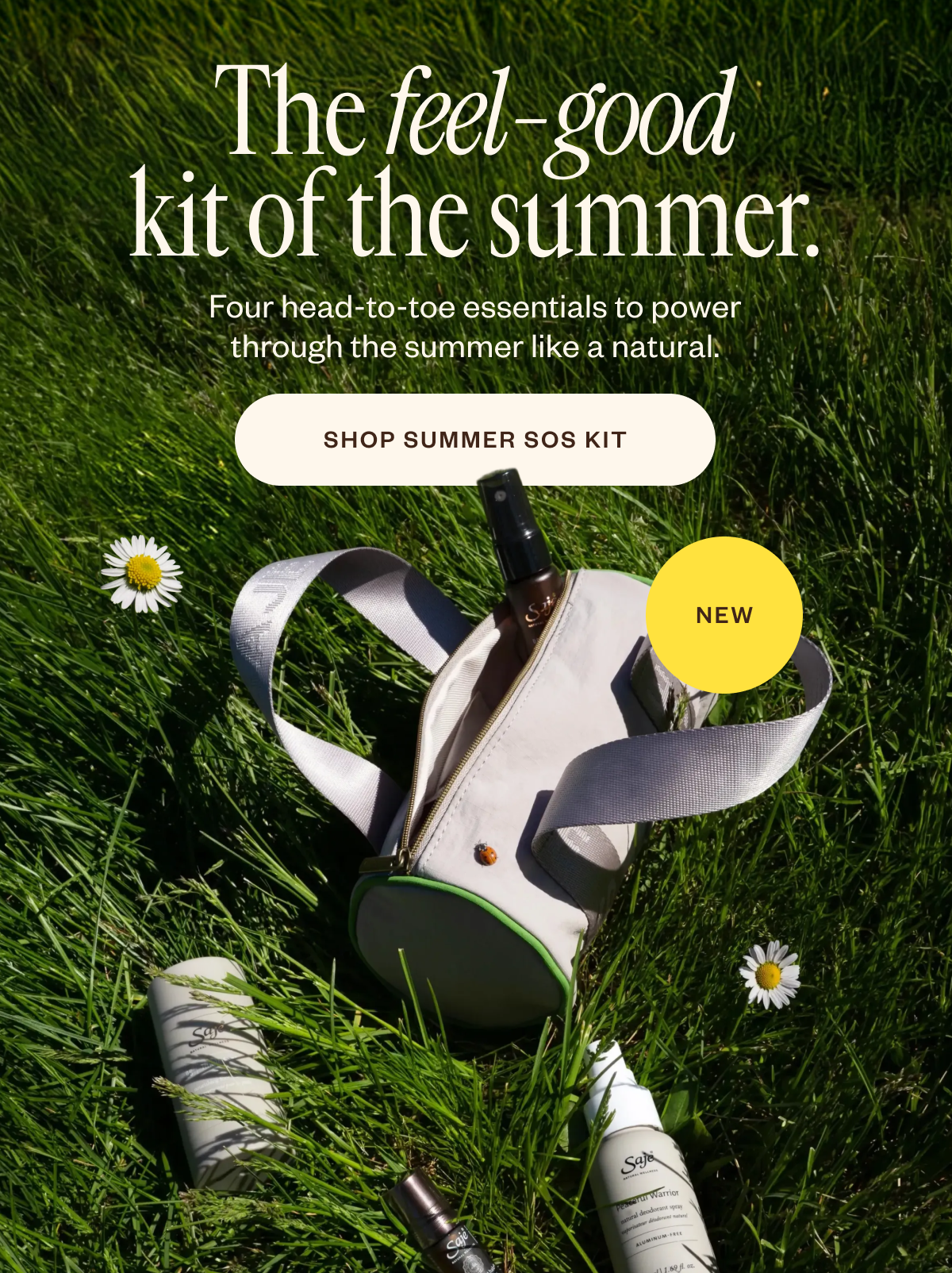 The feel-good kit of the summer. Shop Summer SOS Kit. 