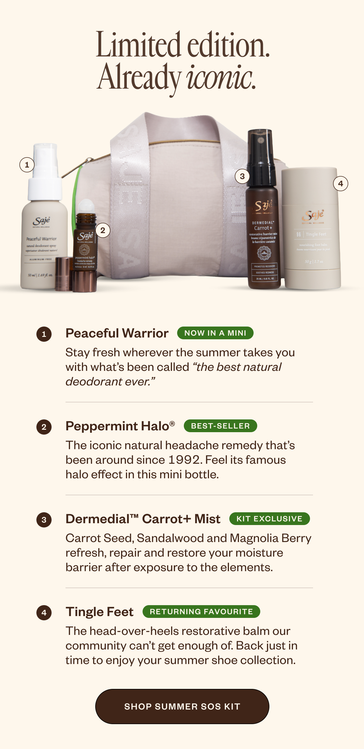 Shop Summer SOS Kit. 
