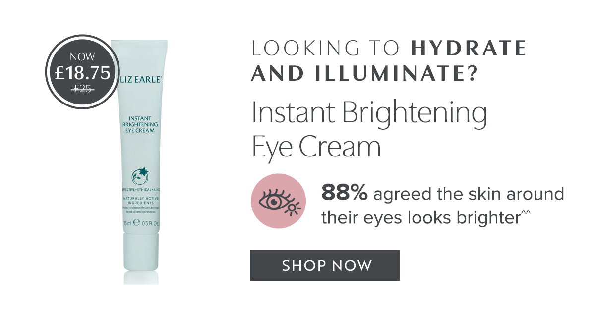 Looking to hydrate and illuminate? Instant Brightening Eye Cream 