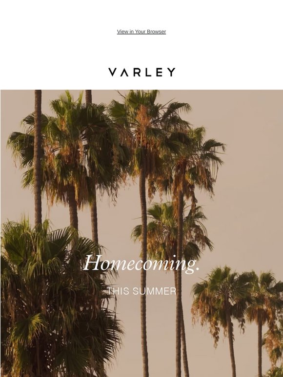 A California homecoming