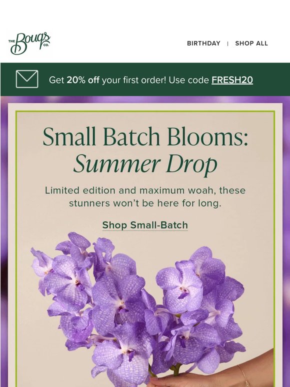 NEW drop: Small Batch Blooms