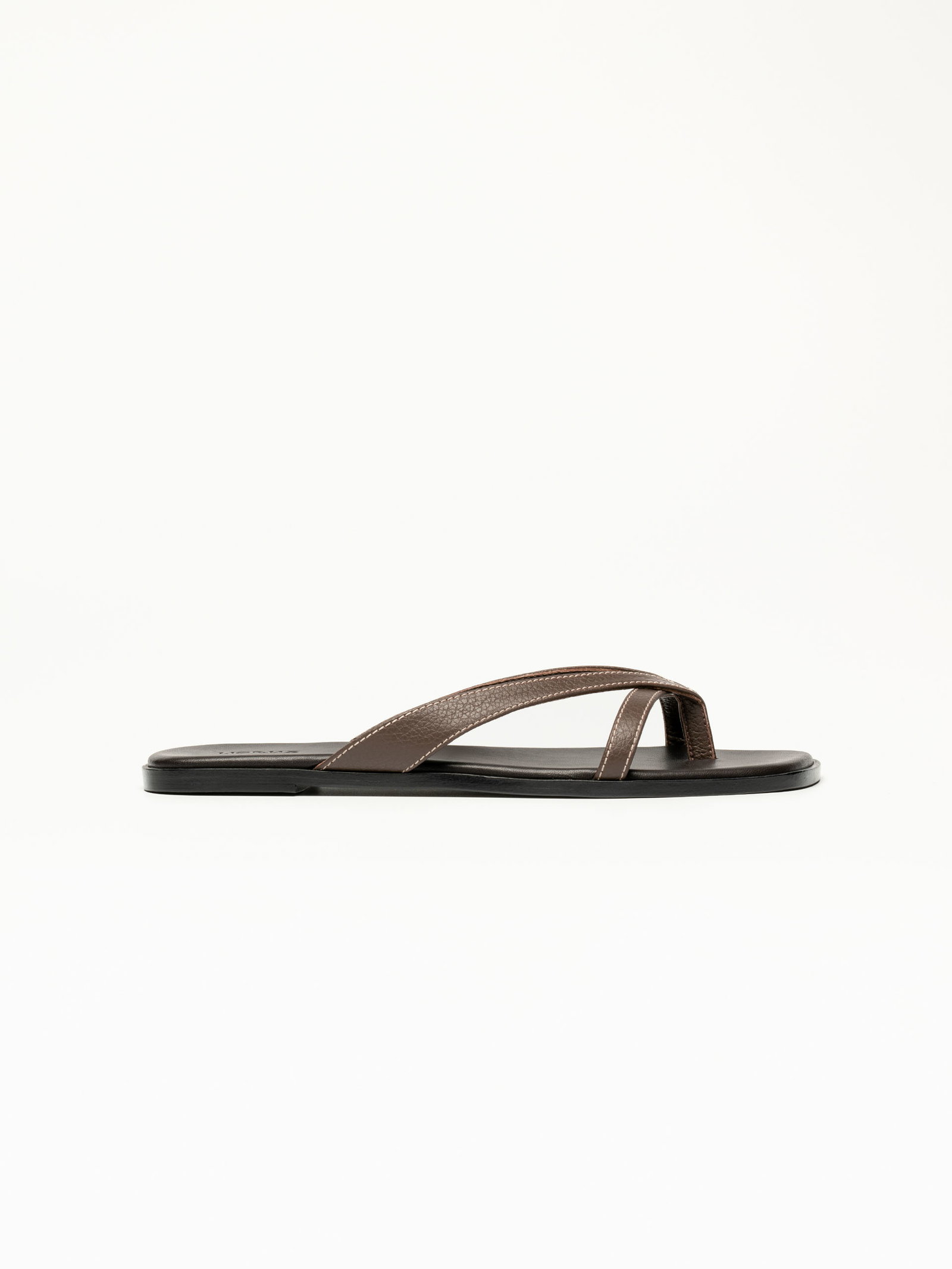 The Paloma Sandal - Taupe Grain