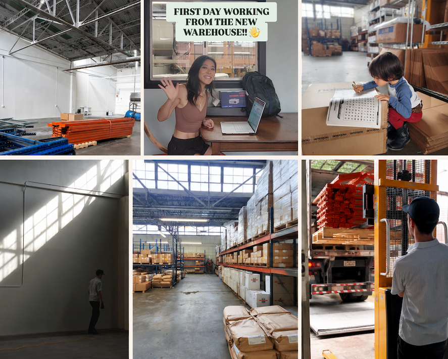 Warehouse sneak peek