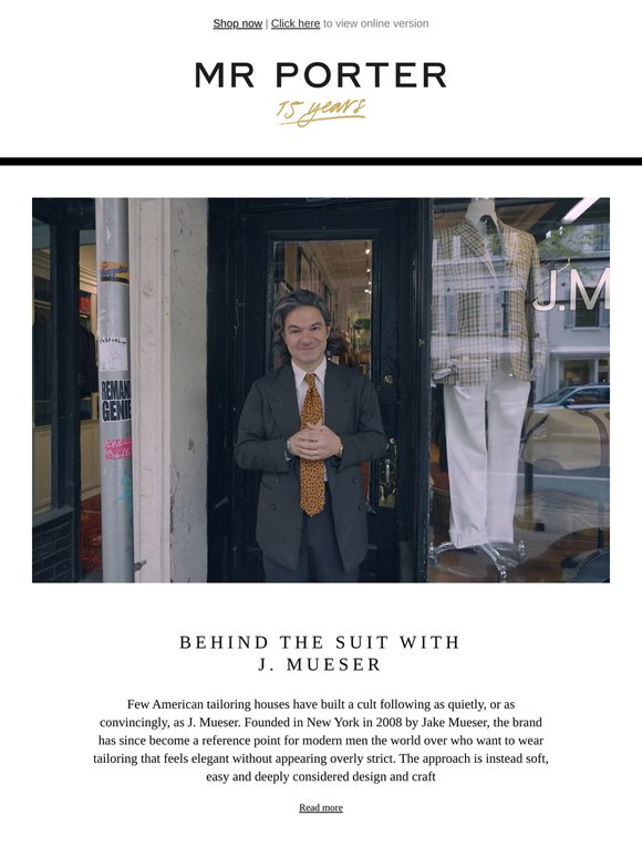 Manhattan’s quintessential downtown tailor