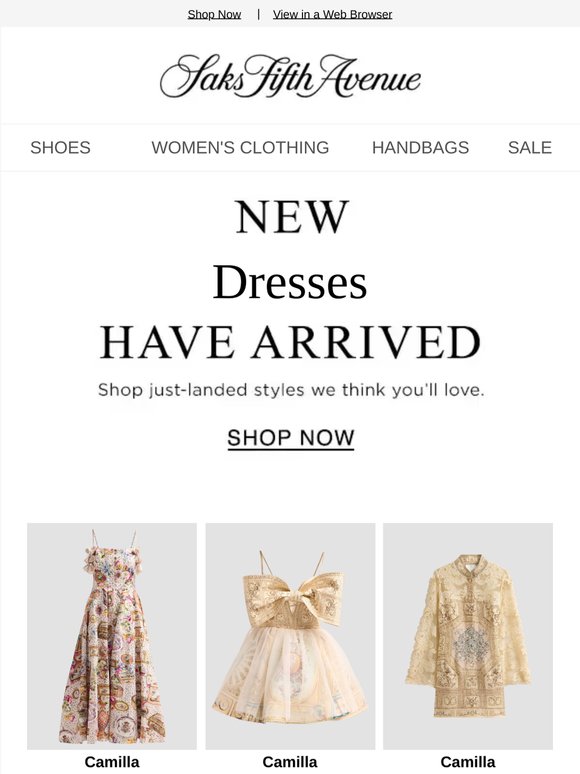 New Dresses we found just for you