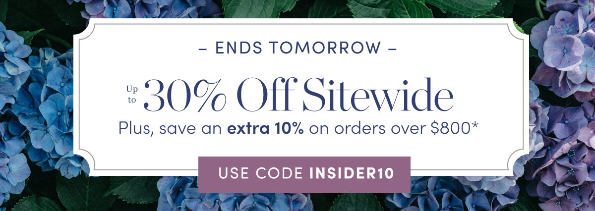 Up to 30% Off Sitewide