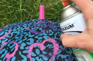 Don't ditch your broken umbrella before seeing her front door