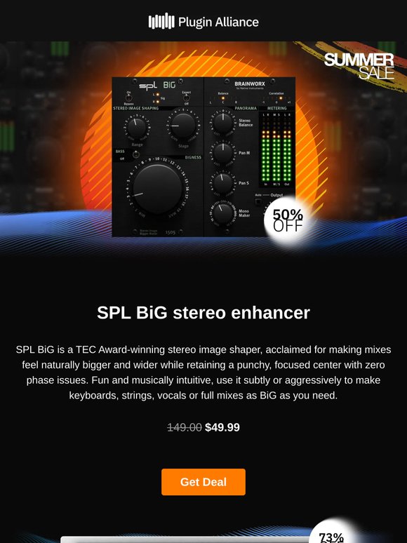 Summer Sale ☀️️ Storewide deals on best-in-class mixing plugins