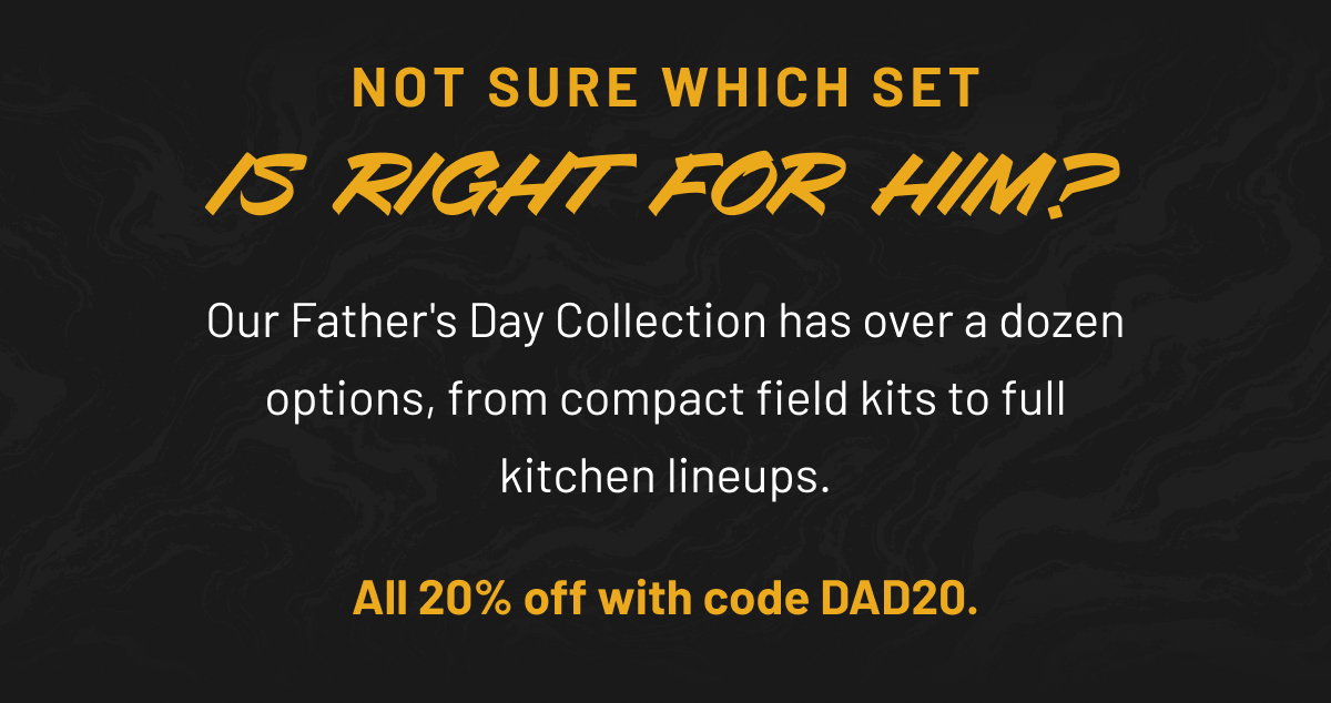 Not sure which set is right for him?