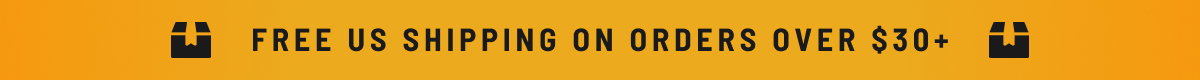Free US Shipping on orders over $30+