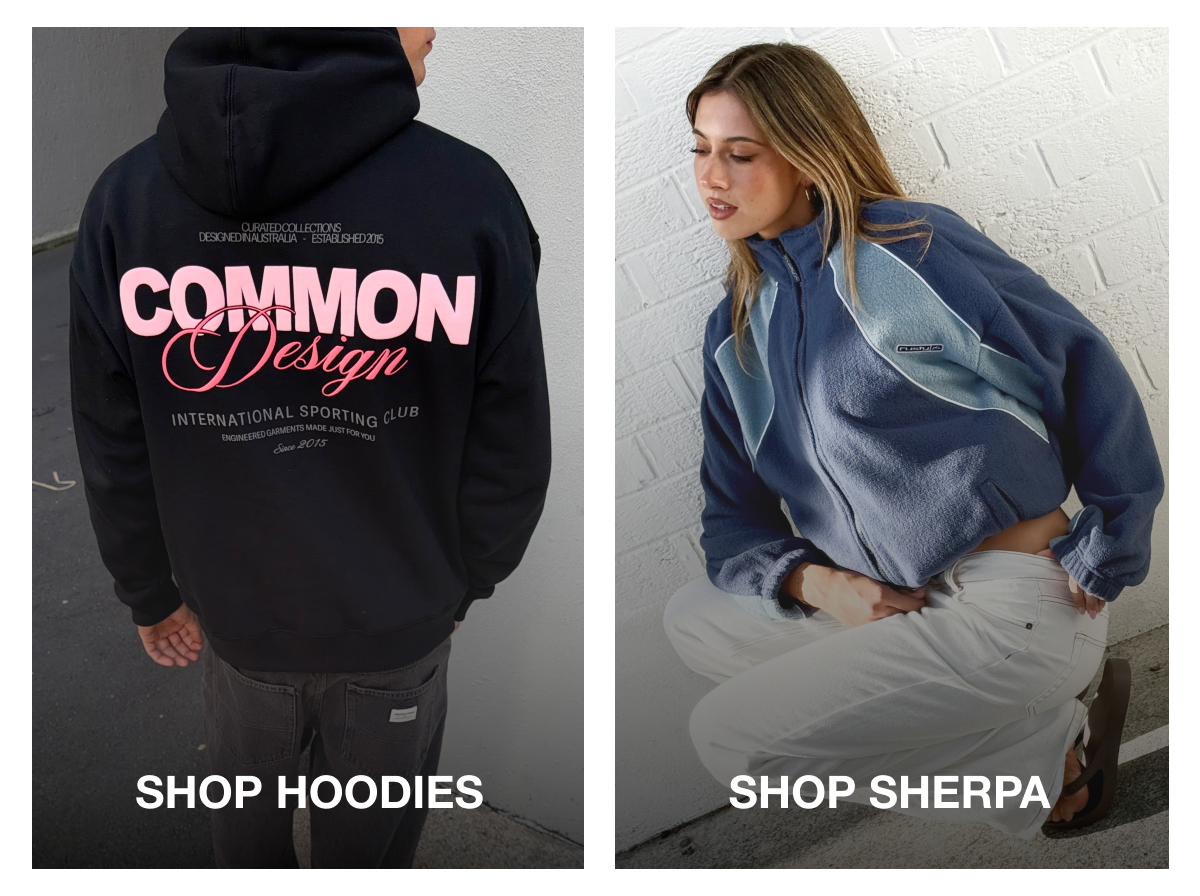 shop hoodies shop sherpa